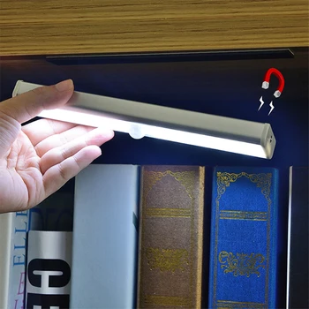Senzor de mișcare fără Fir cu LED Lumini de Noapte Decor Dormitor Lumina Detector de Perete Decorativ, Lampa Scara Dulap Cameră Culoar de Iluminat