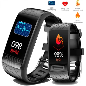 V3E ECG Smartwatch 2023 Bărbați Femei HRV Heart Rate Monitor de Presiune sanguina Sport Inteligent Brățară Ceas Fitness ECG Somn Tracker