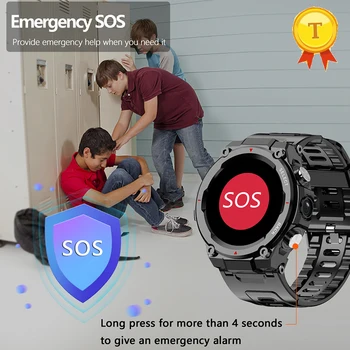 4G sport Smartwatch Pentru copii pentru copii de apel sos Sport în aer liber, ceas Inteligent IP68 rezistent la apa de Înot Ceas telefon Tracker de Fitness