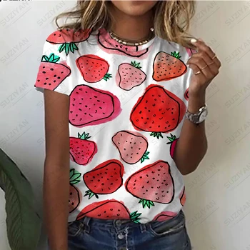 Moda de vara pentru Femei T-shirt de Imprimare 3D Model de Dragoste cu mânecă Scurtă Tricou de Vânzare Fierbinte de sex Feminin Street Wear Gât Rotund Tricou Casual