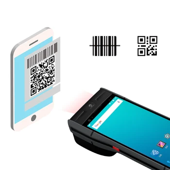 Android 9.0 Handheld Terminal 4G LTE Wifi Imprimantă Termică POS Sistem PDA producător Scanner de coduri de Bare