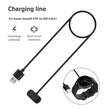 Ceas inteligent USB Cablu de Încărcare Pentru Amazfit T-Rex Pro GTR 2 2e GTS 2 mini 2e Bip U Smartwatch USB Încărcător Accesorii Inteligente