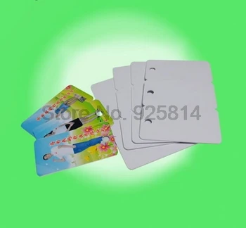 prin dhl sau fedex 10sets Gol Inkjet printabil alb cărți de IDENTITATE trei cărți combinate carduri PVC 230pcs/set Tipărite de Epson
