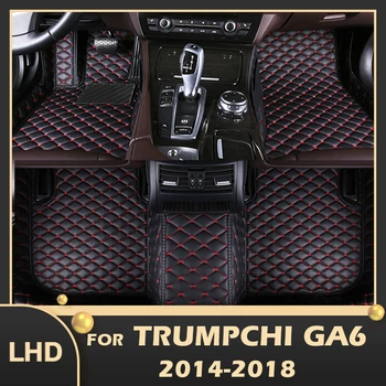 Auto Covorase Pentru GAC Trumpchi GA6 2014 2015 2016 2017 2018 Auto Personalizate Picior Tampoane de Automobile Covor de Acoperire Accesorii de Interior