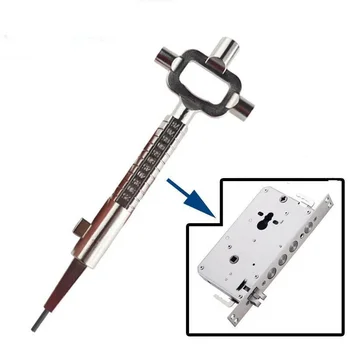 1buc Încuietori de Bază de Măsurare Instalarea Instrument Multi-Scop de Blocare Cilindru Ecartament Cam Turner Ax Turner