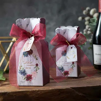 100buc Ziua de nastere Personalizate Copil de dus DIY Personalizat numele partidului bomboane cutie de cadou favoarea cutii pentru oaspeții de nunta