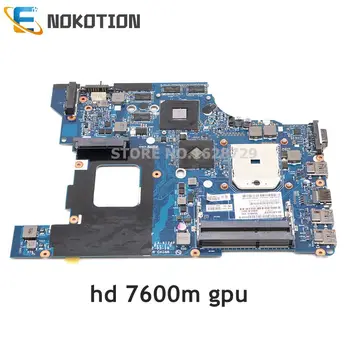 NOKOTION Pentru Lenovo thinkpad edge E535 placa de baza laptop HD 7600M GPU 04W4332 QALEB LA-8124P Socket FS1 DDR3
