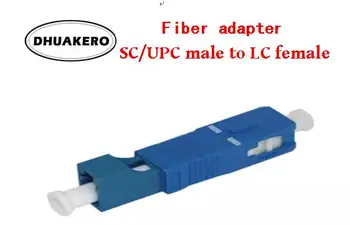 transport gratuit AB43A SC/UPC masculin la LC de sex feminin 5pcs SM modul Fibra optica cuplaj cu flanșă conector adaptor