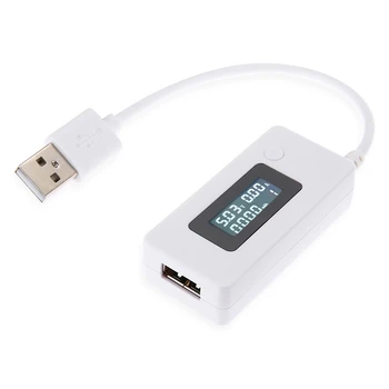 Portabil USB Tester Mobile Power Bank Baterie Detector de Tensiune de Curent Metru Ecran LCD Încărcător 45%reducere