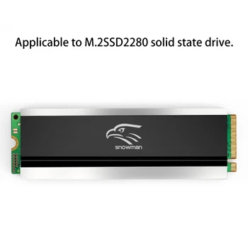 Heat-Pipe-M. 2 SSD NVMe Radiator Cooler 2280 Solid state Hard Disk Radiator NVME unitati solid state PCI-E de Aluminiu de Răcire Pad Termic